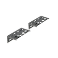 Panduit 18" TO 30" WALL MOUNT, TERMINATION BRACKET BLACK,  WGWMTB1830BL